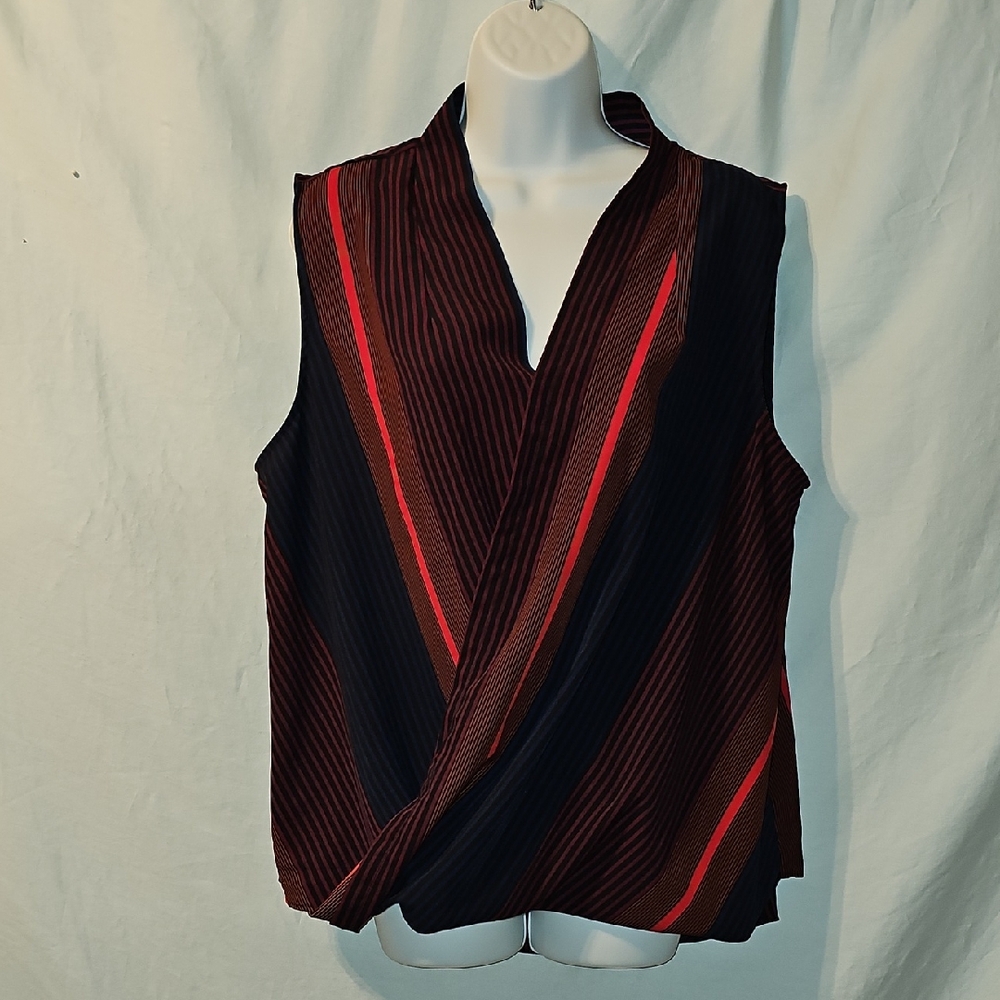 Liz Claiborne Wrap Style Tank Top - Picture 1 of 8